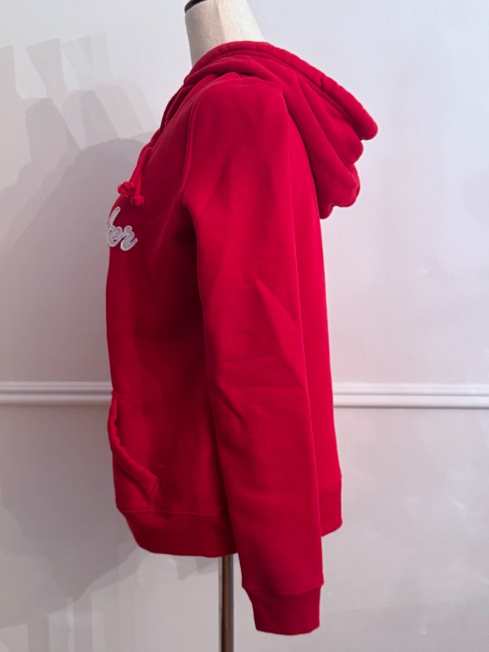 Hollister California Red Pullover Hoodie Southern California Graphic Sz M - Picture 2 of 5